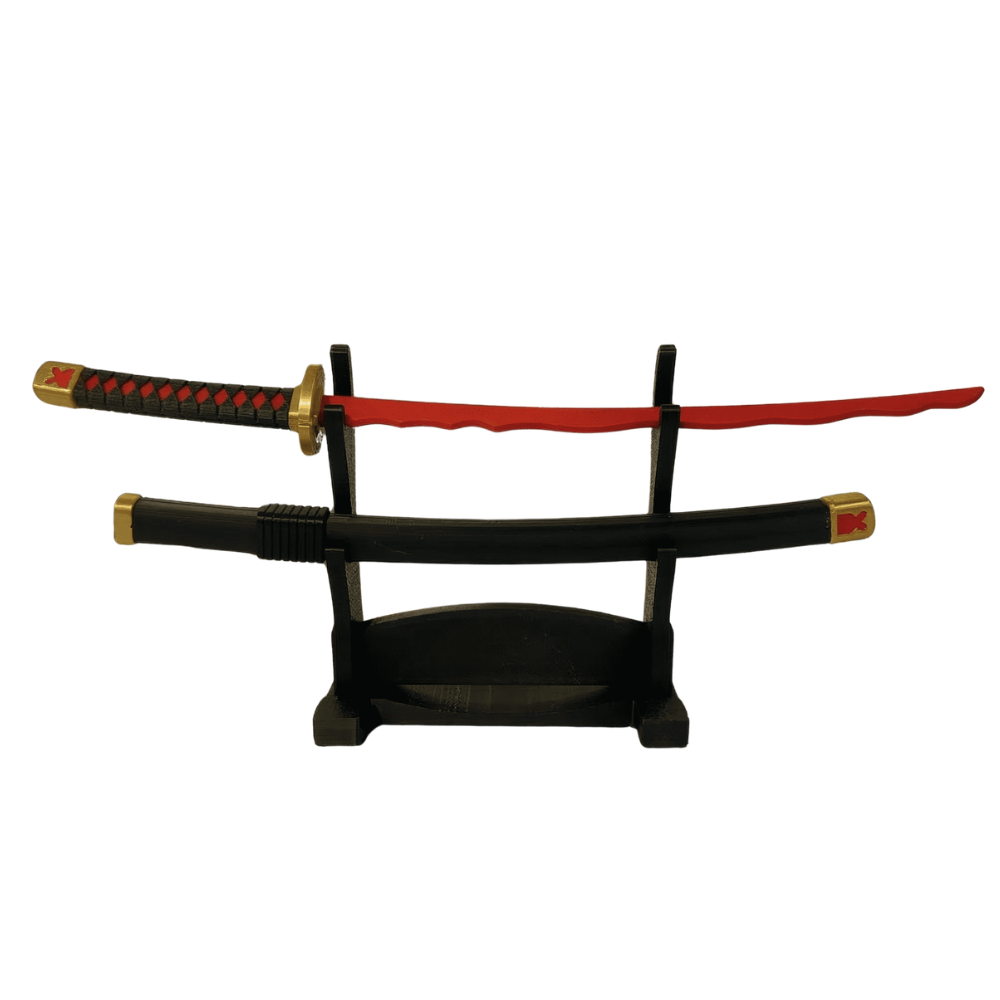 Katana Rivers of Blood – Elden Ring 26cm com Suporte